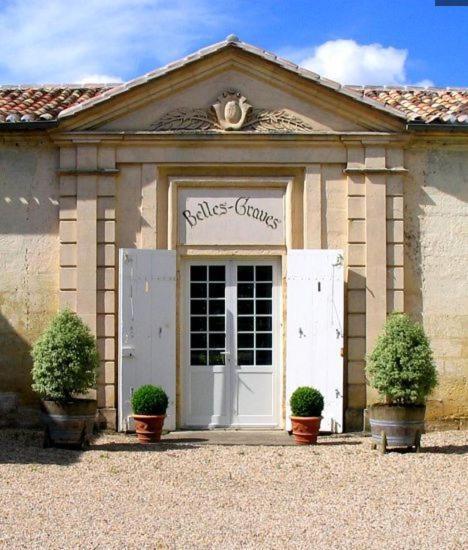 Chateau Belles Graves Acomodação com café da manhã Pomérols Exterior foto